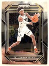 TAYLOR HENDRICKS ROOKIE • 2023 Panini Prizm DP #19 • SHARP UTAH JAZZ RC!!!