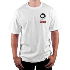 FAMOUS STARS & STRAPS Never Sleep T-Shirt White S NEW