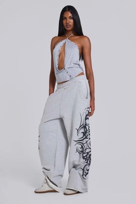 Streetwear New Harajuku Fashion Oversized Printed Sweatpants Y2K Trend Pants Men