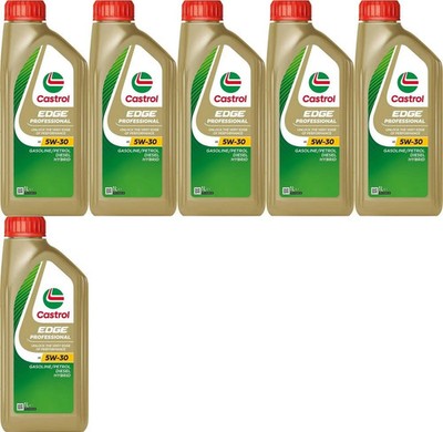 6l Castrol Edge Professional A5 5W-30 Motoröl ACEA A1/ A5/ B1/ B5, API CF/ SN