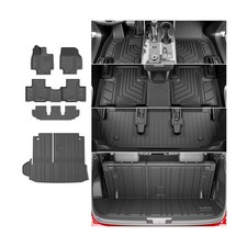 powoq Floor Mat Compatible with 2020-2025 Highlander Cargo Mat Trunk L...