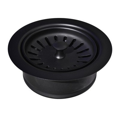 Native Trails DR340-MB 3.5'' Basket Strainer w/ Disposer Trim Matte Black