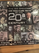 60 Greatest Old-Time Radio Shows of the 20th Century Cassette Tapes