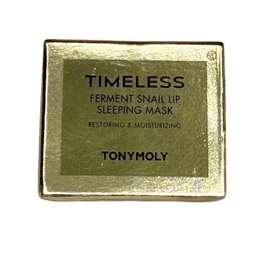TONYMOLY Fermento atemporal Caracol Labio Dormir Mascarilla Restauradora Hidratante Foto 2 de 4