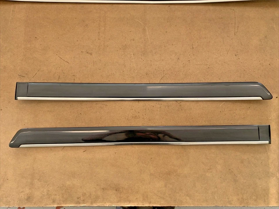 Juego de molduras de puerta delantera trasera derecha izquierda zafiro negro Volvo S80 1999-2006  Foto 3 de 4