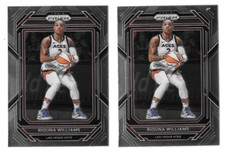 2023 PRIZM WNBA BASKETBALL RIQUNA WILLIAMS #128 LOT OF 2 CARDS,LAS VEGAS ACES