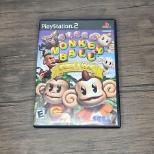 Super Monkey Ball Deluxe PS2 (Sony PlayStation 2, 2005) Complete CIB Tested