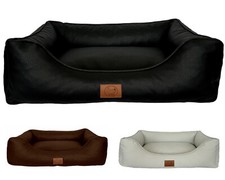 Hundebett orthopädisch Kunstleder XS - XL f�...
