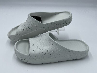 NEW Nike Jordan Post Slides Light Silver DX5575-003 Men's | eBay