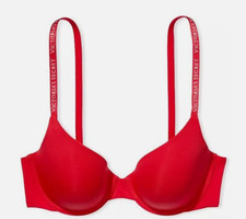 VICTORIA'S SECRET THE T-SHIRT LIGHTLY LINED DEMI BRA size 40 C