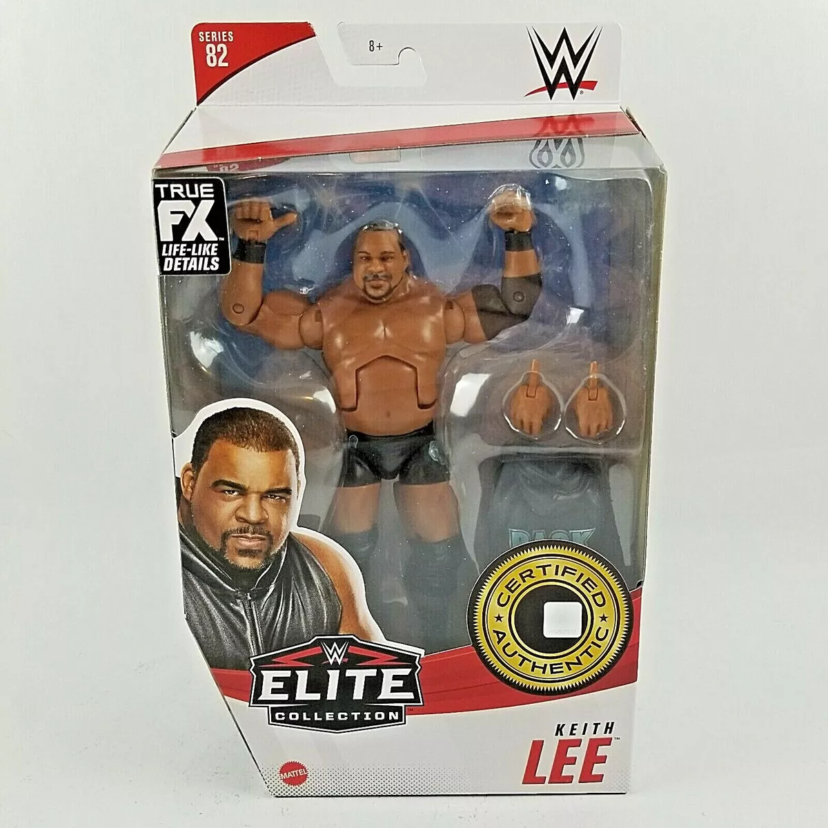 Mattel WWE Elite Collection Series 82 KEITH LEE Wrestling Figure True FX New