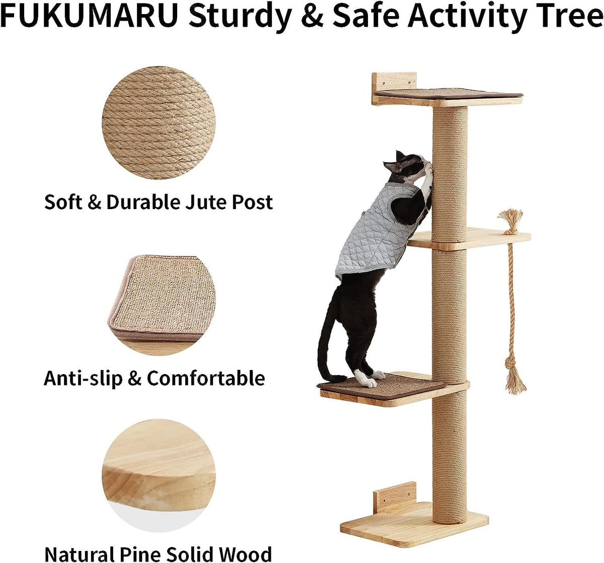 Cat House FUKUARU Cat Scratcher, PCS Ex-Large Cat Scratching