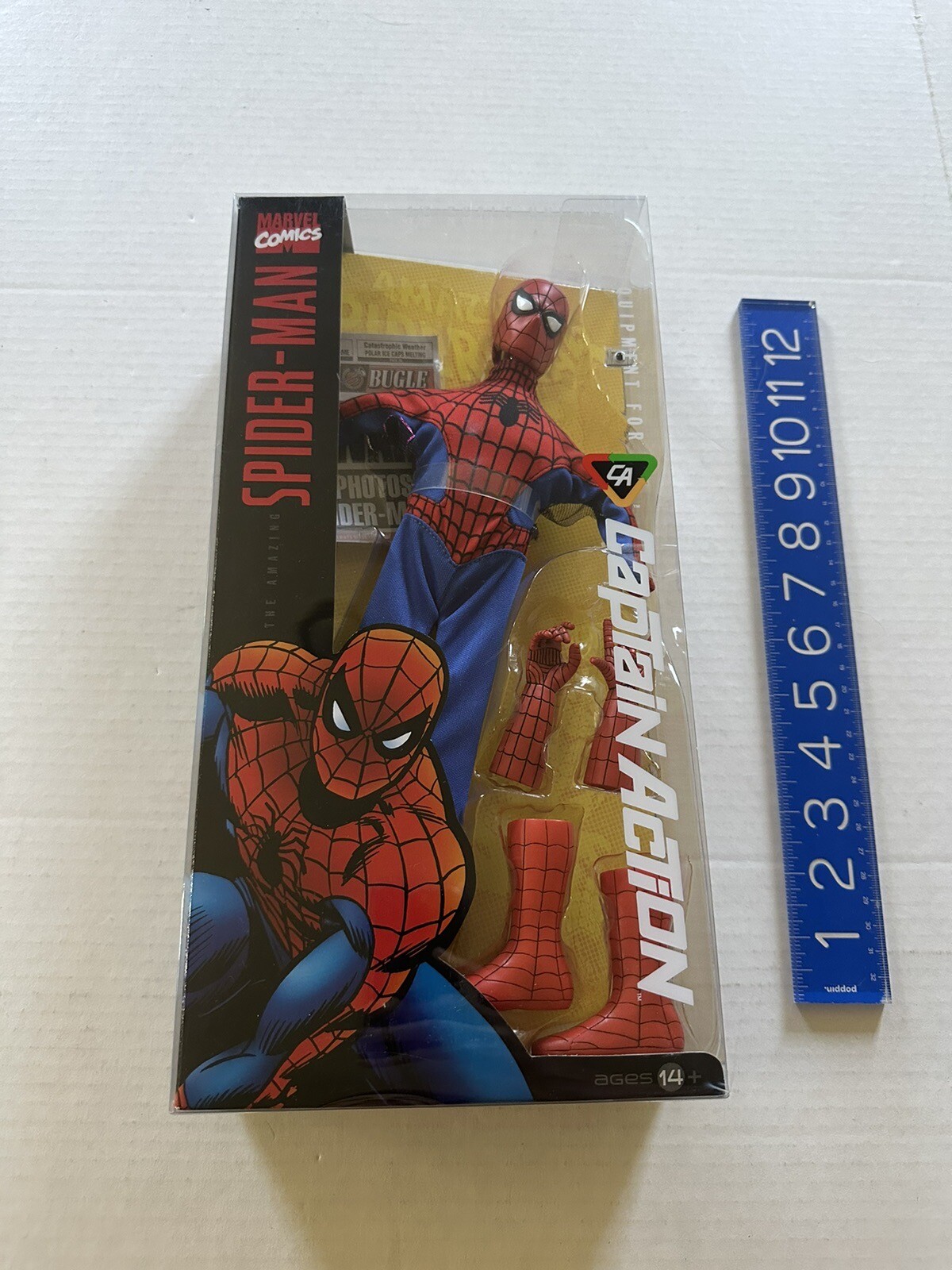 Marvel Comics Captain Action Classic Covers 1/6 Scale Spider-man - New!
