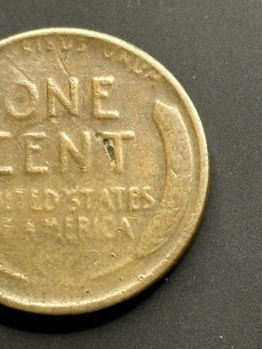 RARE 1935- (S OVER D) LINCOLN CENT WHEAT PENNY MULTIPLE LAMINATION ERRORS - Picture 6 of 10