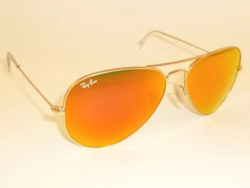 Ray ban aviator orange mirror new arrivals