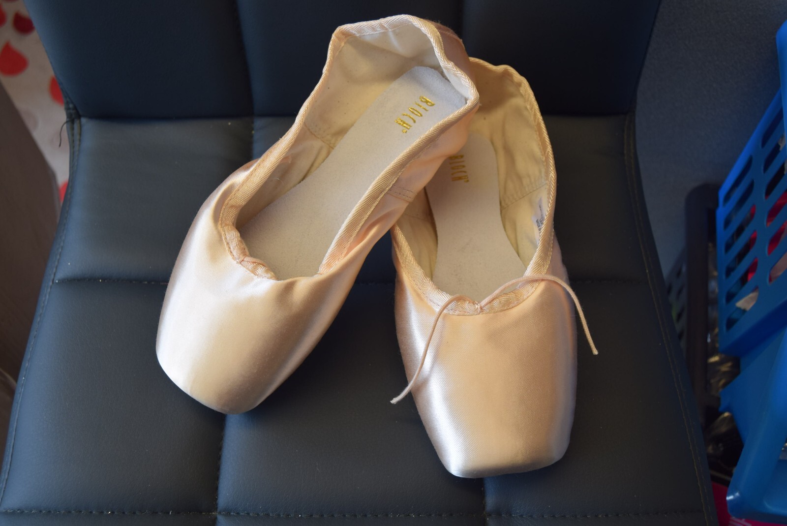 Zapatillas punta satén rosa Bloch B-morph - tallas surtidas