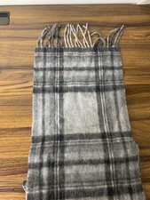 House Of Scotland scarf unisex 100 Lambswool Scarf 62x9.5"
