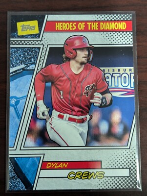 2024 Topps Pro Debut - Heroes of the Diamond #HOTD-6 Dylan Crews (RC)