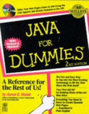 For Dummies Ser.: Java by Aaron E. Walsh (1997, Trade Paperback)