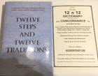 Twelve Steps and Twelve Traditions Alcoholics Anonymous with 12x12 Dictionary