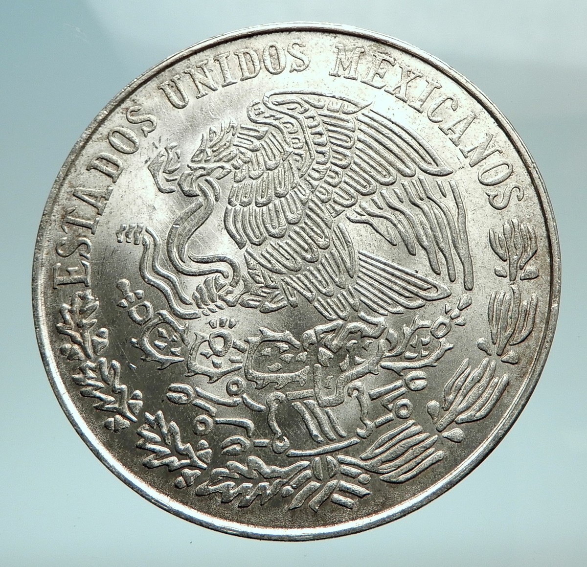Pièce Mexique 25 Pesos Argent 0,720 - 7,776 G - Diamètre 23,5 Mm - KM#497 - Neuf