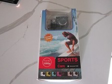 Sports Cam 1080P H.264 Full HD WiFi Camera 10 Includes Accessory Kit