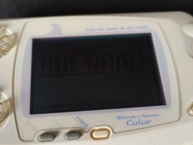 BANDAI Wonder Swan Color Final Fantasy 2 Limited model console Boxes set-h0127-