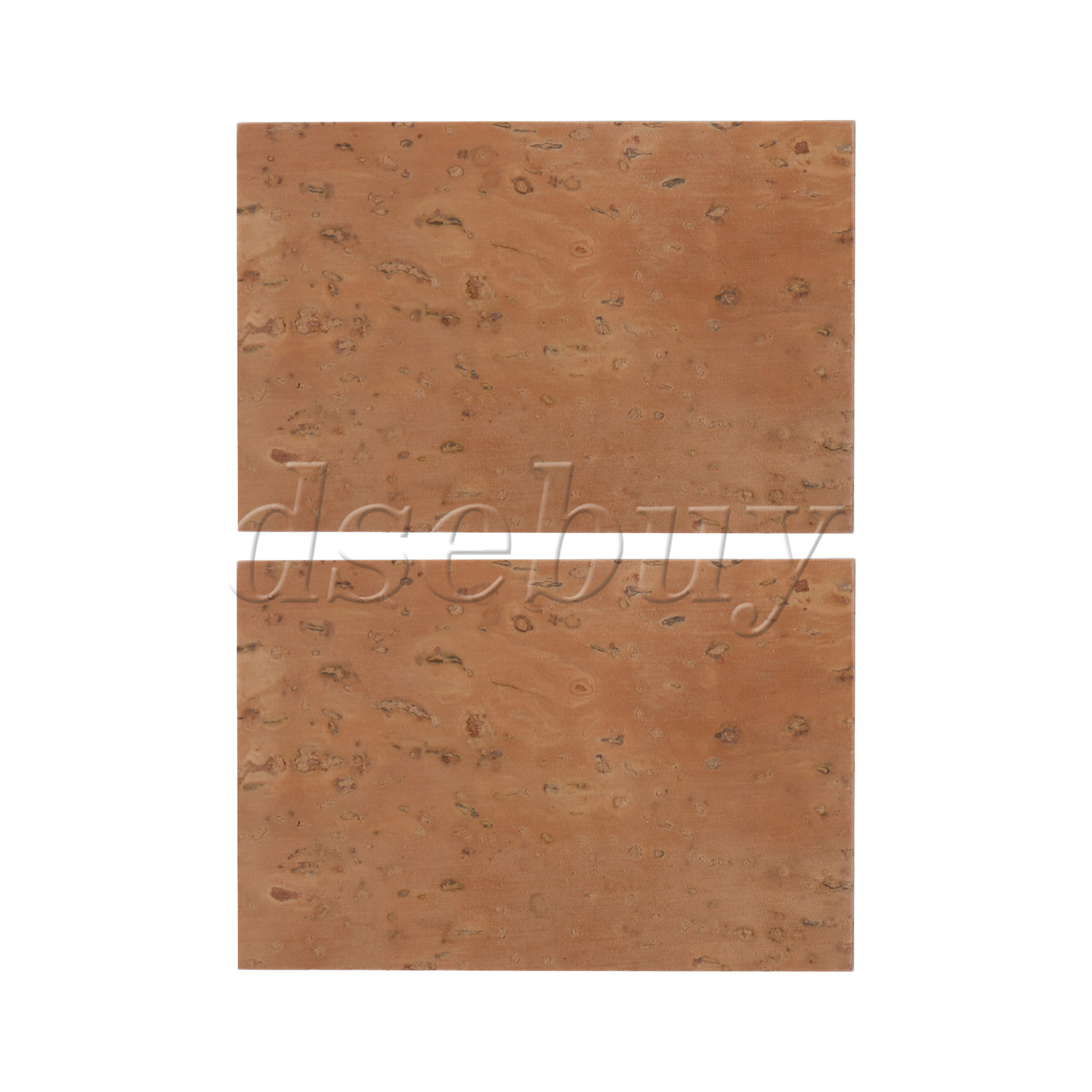 2 Pieces Sax Neck Joint Cork Pads Sheets 2.44" x 1.61" for Alto Soprano Set