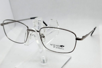 M'EYE GENERATION MOD-901 (DETARI) MEN'S EYEGLASSES 53-20-140 SILVER W/ CASE