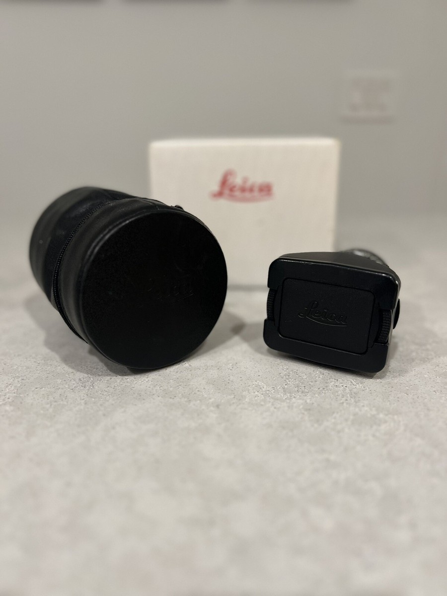 Leica Elmarit-M 28mm f2.8 E46 Lens #11809 Hood + Leather case +