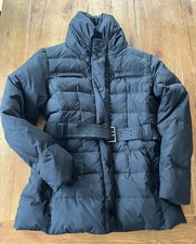Giacca Black Quilted Down Coat Size Large Lp
