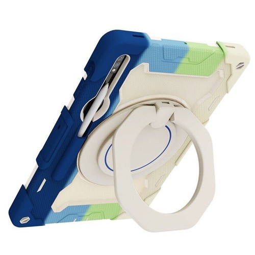 Tablet Armor Stand Hard Case Cover For Samsung Galaxy Tab S7 FE S8+ S9 Ultra - Picture 66 of 91