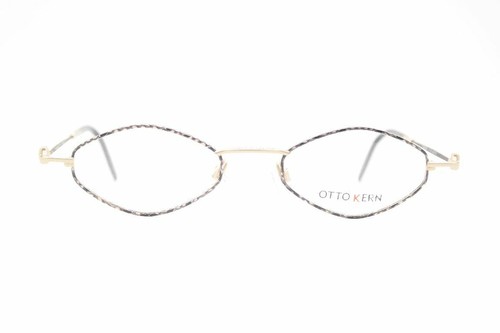 Lunettes Otto Kern 9224 638 - Monture Ovale Bleu/vert/argent - Unisexe - Neuve Sans étiquette