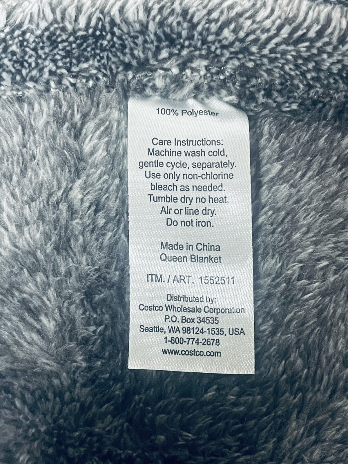Berkshire Life Eco Soft Blanket, Grey 98” X 92” Queen eBay