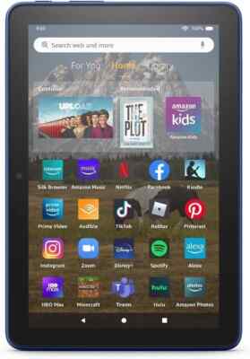 Amazon Fire HD 8 12th Gen. 32GB , Wi-Fi, 8'' - Denim (Lockscreen Ad-Supported)