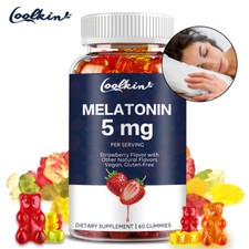 Melatonin 5mg - Sleep Support, Regulate Sleep Cycle, Promote Relax and Calm