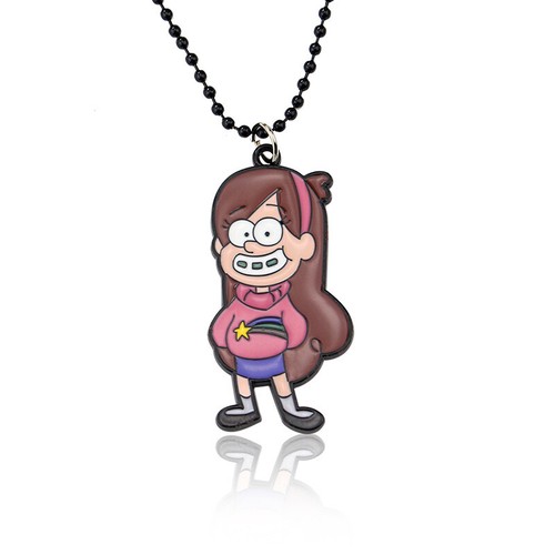 Collar Llavero Anime Gravity Falls Cosplay Bill Cipher Mabel Pines Colgante - Imagen 11 de 47
