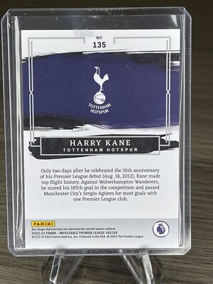 2022-23 HARRY KANE /59 PANINI IMPECCABLE PREMIER LEAGUE | eBay