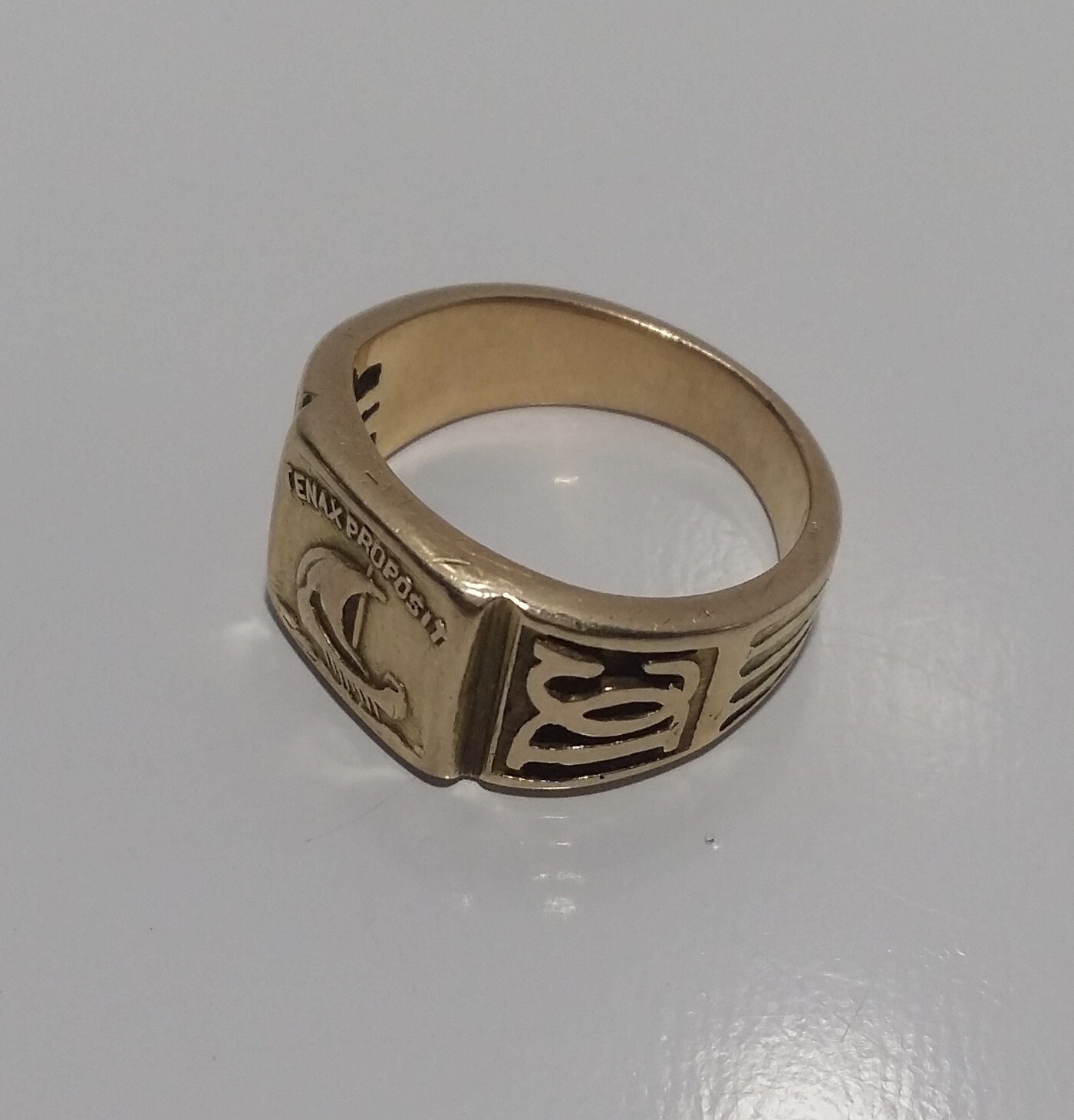 14K Yellow Gold 1923 CHS DC High School Class Ring Size 5 | eBay