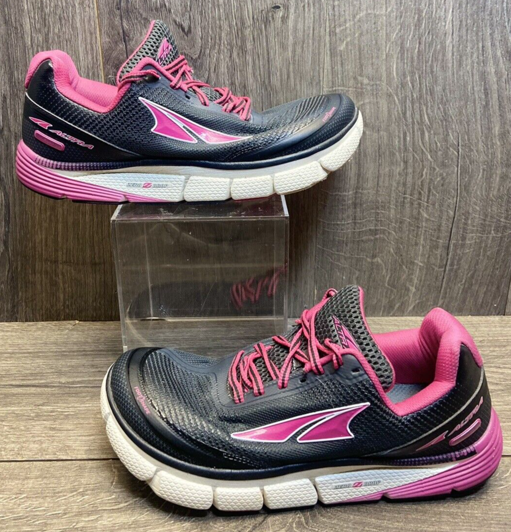 Altra Torin 2.5 Pink Black Running Shoes Women's Size 9.5