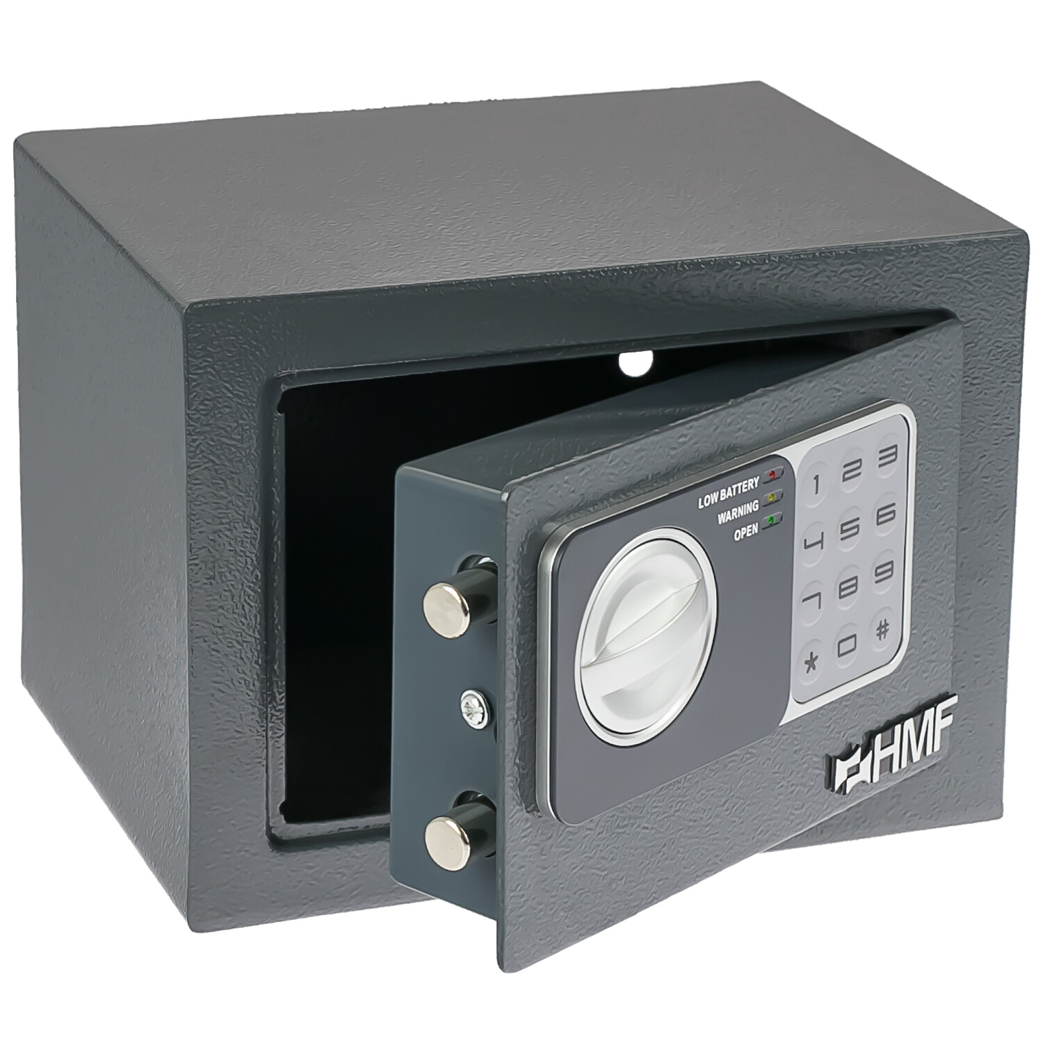 HMF Safe Tresor Möbeltresor Elektronikschloss klein mit Zahlenschloss 23cm