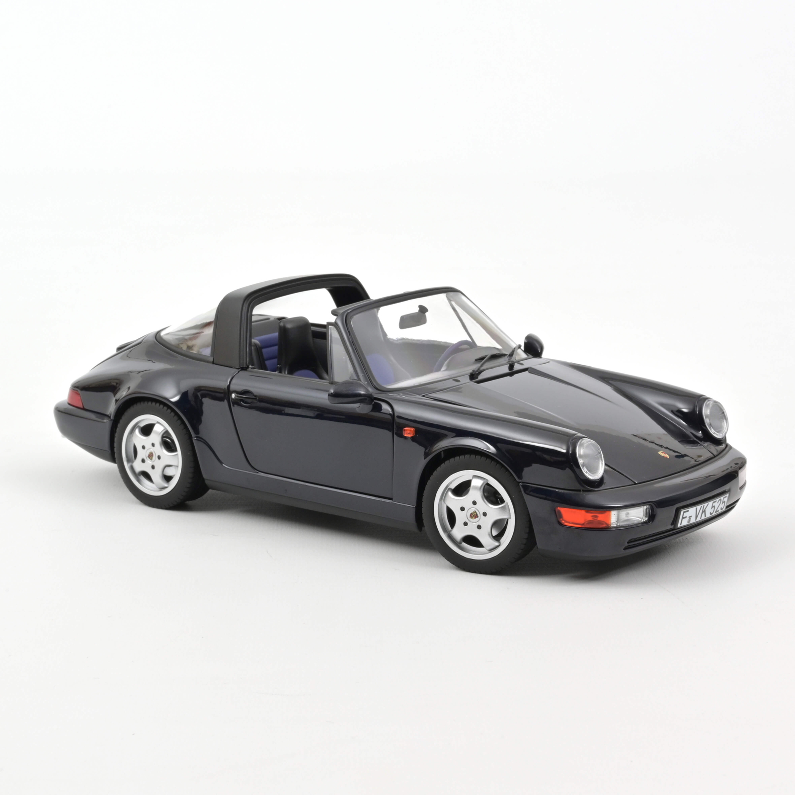 NOREV 187340 Porsche 911 Carrera 4 Targa 1991 Blue metallic