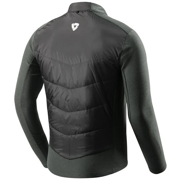 REV'IT! Storm Mid Layer WindProof Water Resistant Black Grey, photo 2 of 4