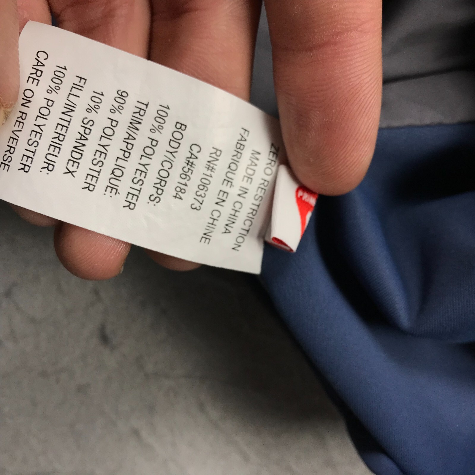 Zero Restriction Vest Mens Large Gray Blue Golf Insulated Primaloft Full Zip eBay