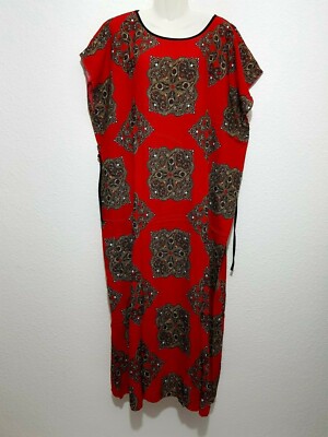 Robe Maxi Bohème été – Caftan Kimono Indien, Manches Courtes, Taille Unique, Multicolore