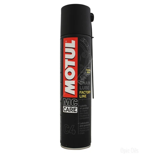 Motul MC Care C4 Factory Line Racing Chain Lube Motorcycle - 400ml Aerosol Spray