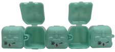 NEW Shopkins Empty Blind Box Teal Interlocking Backpacks - Lot of 5 Only