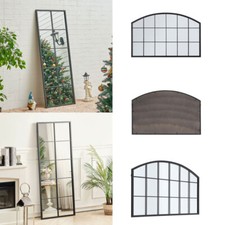 Gothic Rectangular/Arch Wall Mirror Antique Church Window Outdoor Garden Patio