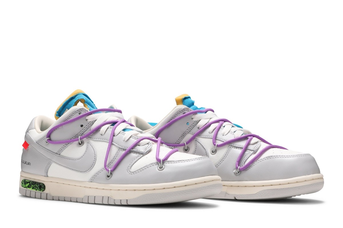 Nike Off-White x Dunk Low Lot 47 of 50 DM1602-125 | eBay