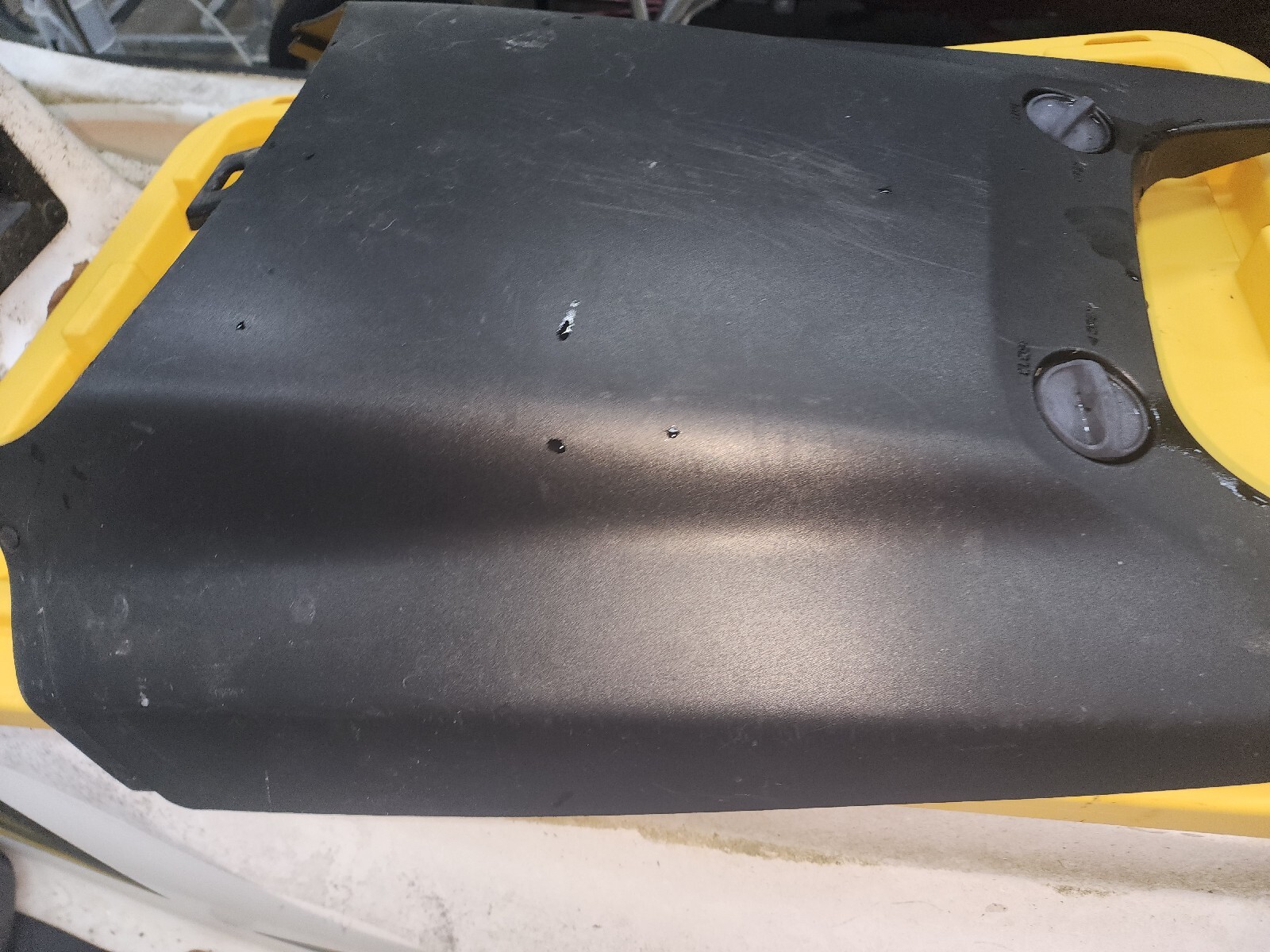 20022007 aquatrax R12X REAR PANEL COVER LOCK TURBO ACCESS COWL HATCH